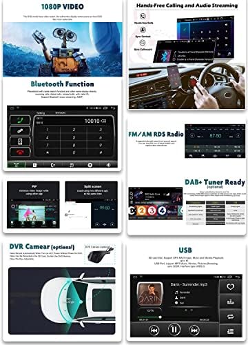 Autosion 9 hüvelykes Android 12 autórádió GPS Navigációs Sztereó a Chevrolet Colorado S10 Isuzu Dmax 2012-2017