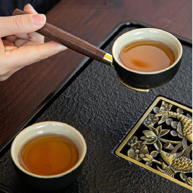 GRETD Hat Uraim kung-fu Tea Tartozékok Ébenfa Tömör Fa teaszertartás Tea Teszi Eszköz Tea Klip Tű, Kanál