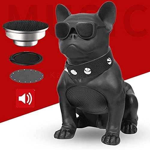 AUMIN Mini Bulldog Bluetooth Hangszóró,Mélynyomó Hangszóró,Hordozható, Vezeték nélküli, Játékos,Ajándék