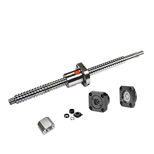 TTT SFU1610 RM1610 DIY CNC Rész Készletek = 1db SFU1610 1000mm Anti backlsh Ballscrew - C7 a ballnut +