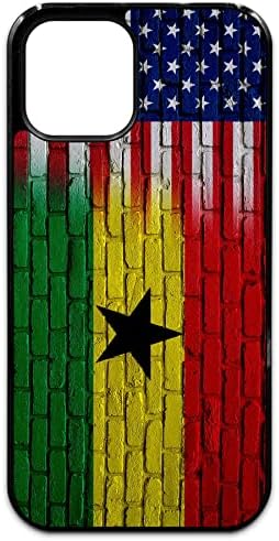 Tok Apple iPhone 13 - Zászló Ghána (Ghánai) - Sok Lehetőség, Rusztikus USA Zászló iPhone Mini 13
