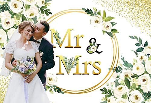 Mr & Mrs leánybúcsú Hátteret, lakodalom Fotózás Háttérben, Eljegyzés, Menyasszony Szertartás, esküvői