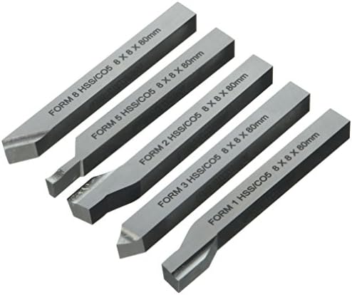 Proxxon 24530 5 darab szerszám készlet (8 x 8 x 80 mm), ezüst