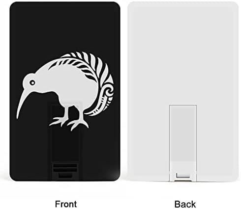 Új-Zélandi Kiwi Páfrány Hitelkártya USB Flash Meghajtók Személyre szabott Memory Stick Kulcs, Céges Ajándék,