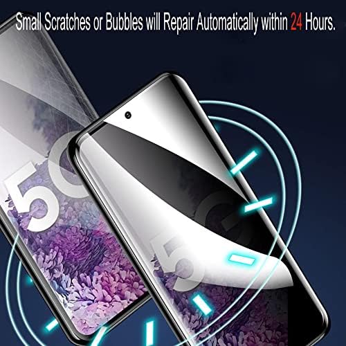 YiiLoxo Hidrogél Film Privacy Screen Protector Kompatibilis a Samsung Galaxy Note 20 [Anti-Spy] Nagy érzékenységű