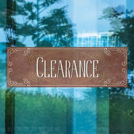 CGSignLab |Clearance -Viktoriánus Kártya Ablak Ragaszkodnak | 36x12