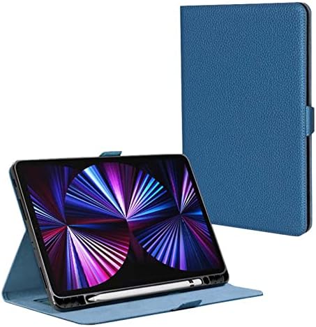 Fedél, Kártya tartó Apple Ipad Air5 (2022) 10.9 Inch, Bőr karcálló Folio Stand Tabletta Fedél Automatikus