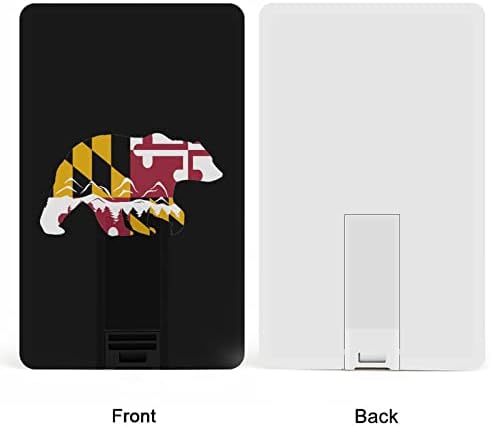 Marylandi Állami Medve-Hegy, USB Memory Stick Üzleti Flash-Meghajtók Kártya, Hitelkártya, bankkártya Alakú