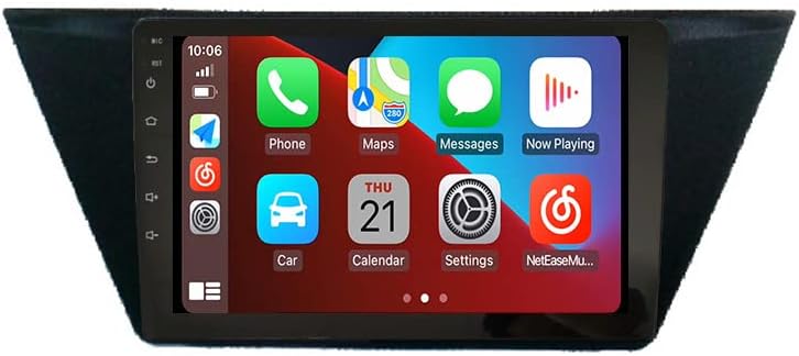 Android 10 Autoradio Autós Navigációs Sztereó Multimédia Lejátszó, GPS, Rádió, 2.5 D érintőképernyő forVWTouran