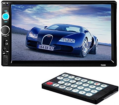 PolarLander 2 DIN 7 LCD érintőképernyő autórádió Lejátszó Támogatja a Bluetooth Hands Free 1080P Film
