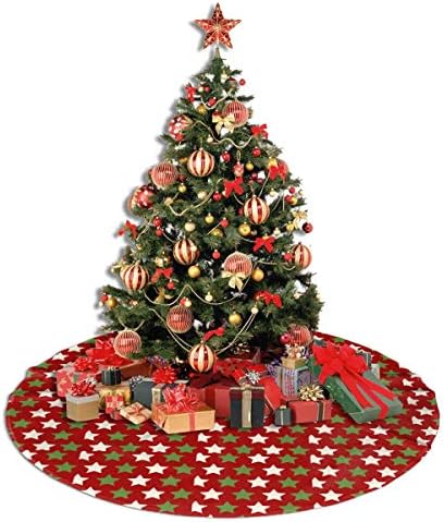 LVeShop Boldog Karácsonyt Helyszínen Karácsonyfa Szoknya Luxus Kerek Beltéri Kültéri Lábtörlő Rusztikus